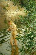 Anders Zorn frileuse USA oil painting artist